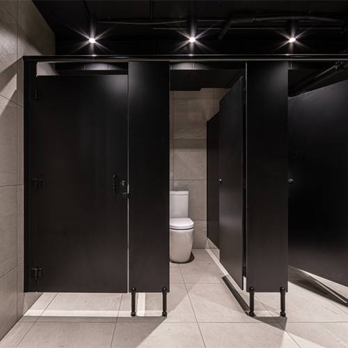 Compact Restroom Cubicles