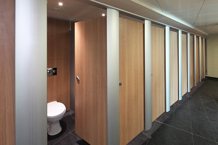 Office Toilet Cubicles